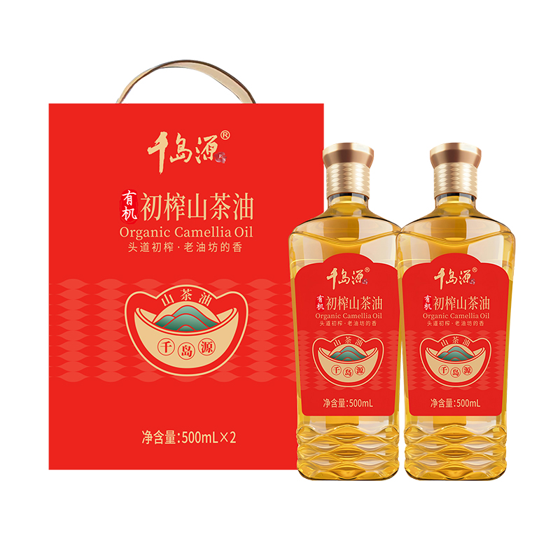 有機初榨山茶油 500mL*2